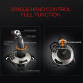 PXN-2113 PRO Simulated Flight Controller with Built in Motor Compatible with PC Mainstream Flight Games