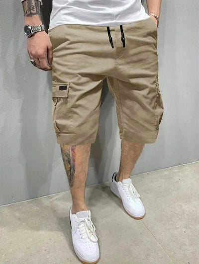 Classic Design Cargo Shorts, Men's Casual Multi-Pocket | SAMAG