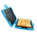 Portable Quick Heating Microwave Oven Toaster Removable Non-Stick Plates Silicone Microwavable Cookware Panini Press