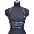 Women Fashion Waist Belt Leather Strap Chest Strap Suspenders for Women Decorative Harness Straps Gothic Clothing Accessorie