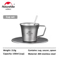 Naturehike Outdoor Tableware Stainless Steel Plate Bowl - View 10 | SAMAG