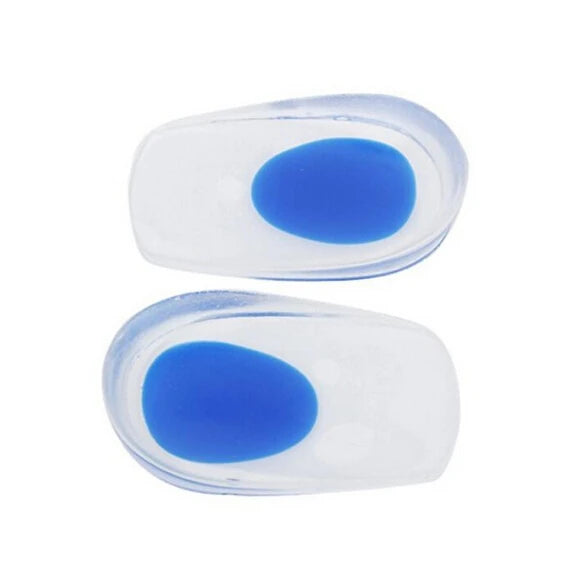 Silicone Gel Heel Cushion Insoles Men Women Support Shoe Pad Relief Foot Pain Soft Inserts Foot Pain Protectors High Heel Insert