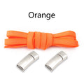 Metal Lock Magnetic Shoelaces Flat Sports Enthusiasts No Tie Shoe Laces Safe And Reliable Lazy Shoelace Rubber Band Shoestrings