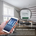 Wifi Smart Switch with RF 433Mhz Remote Tuya Smart Life Alexa Google App Voice Control Roller Blinds Shutters Projector Screen