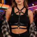Women Trend Punk Belt Bondage Belt Female Street Style Suspenders Decorative Waistband corsett Belt Gothic Clothing Accessories