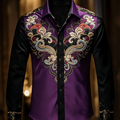 New 11 color men's long sleeved lapel shirt | SAMAG