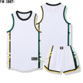 Basketball Jersey Adult Customize Quick-drying Training Uniform Shirt Sportswear Tracksuit Sport Suit Clothes Men Team Outfit