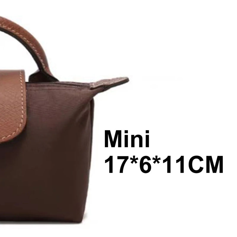 Mini Nylon Dumpling Bag Retro Contrast Color Crossbody Bag Women Luxury Designer Waterproof Handbag for Women Multi-functional