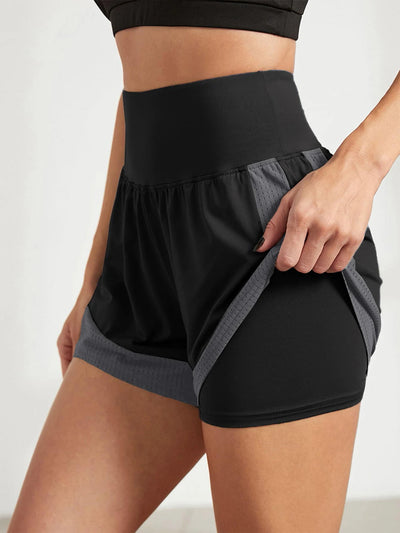 Women's loose sports shorts for running, anti - exposure | SAMAG