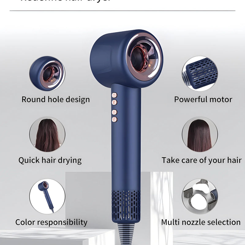 1600W High Power Negative Ion Hair Stylist Barbershop Special Silent Blower Constant Temperature Hair Care