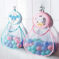 Large Mesh Beach Bag Kids Toy Storage Net Bag for Sand Play Shell Collecting Quick-Dry Breathable Organizer for Beach Vacations