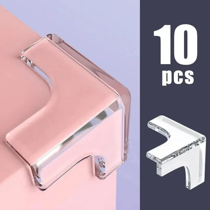 10-20PCS Clear Anti-collision Coffee Table Furniture Corner Protectors Children's Soft Corner Sheathing Living Room Decor