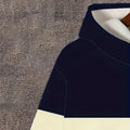 The new men's set for Spring and Autumn features a casual fashionable comfortable and soft 3D striped - View 4 | SAMAG