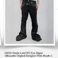 HKSH Spring Summer New Men's RO Style Round Collar Printed T-shirt Oversized Chic Cotton Chic Top American Loose Y2K Tees HK4638