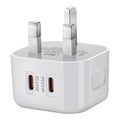 USB C Wall Charger Block 40W, 2-Pack Dual Port PD Power Delivery Fast Type C Charging Block Plug Adapter for iPhone 11/12/13/14/