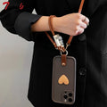 Crossbody Lanyard Wrist Strap Case for Xiaomi Redmi Note 15 15C 14 14C 13 13C 12 12C 11 10 9 8 Pro Plus 4G 5G Silicone Cover