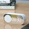 Digital Alarm Clock Wireless Bluetooth Speaker Multi-functional Subwoofer Clock Vertical Mini AI Smart Alarm Clock Music Player