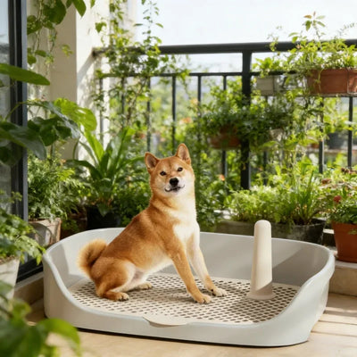 Large Indoor Pet Litter Box Dog Training Toilet Portable | SAMAG