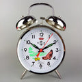 Alarm Clock Mechanical Metal Creative Bedroom Desk Clock Bedside Table Super Sound Watch Retro Nostalgic Table Winding Clock