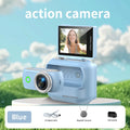 HD 1080P Mini Magnetic 2.0" Action Camera For VLOG Motorcycles Bicycle Car Sports Screen Flip Portable Detachable Action Camera
