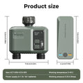 Tuya Wifi+RF433 2 Outlet Smart Garden Watering Timer Drip Irrigation Controller Rainfall Delay Programmable Works with Tuya