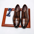 Genuine Leather Men Dress Shoes Formal Social Male Business Wedding Derby for Man Luxury Italian Oxford Loafers Men Dress Shoes