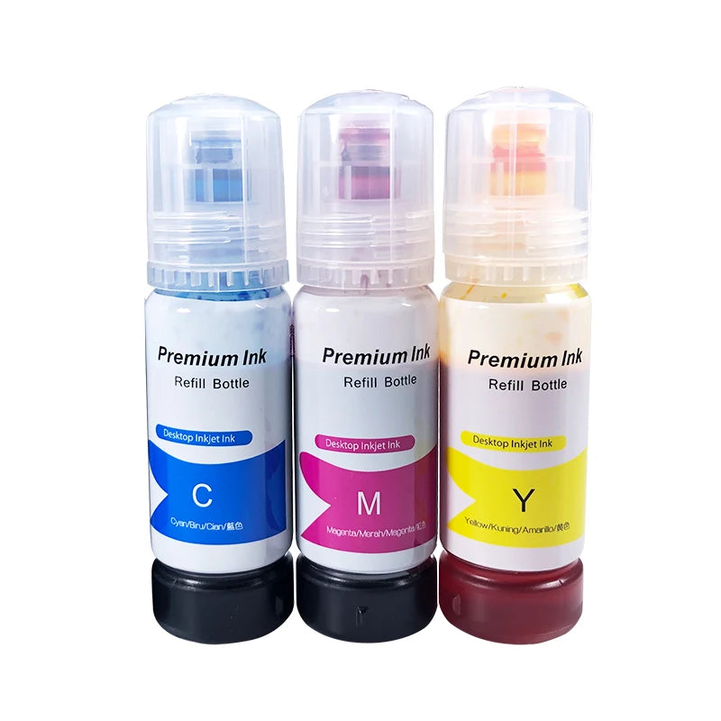 104 522 103 Refill Dye Ink For Epson EcoTank ET-2710 ET-2711 ET2712 ET2714  ET-2720 ET-2726 ET-4700 Inkjet For EcoTank Printer