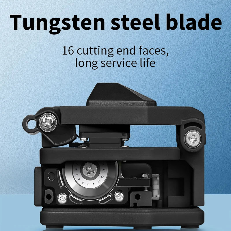 Fiber cleaver AUA-6C Cable Cutting Knife FTTT Fiber Optic Knife Tools cutter High Precision Cleaver 16 point blade