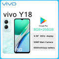VIVO Y18 5G LTE Smartphone 8GB+256GB 6.56"/50MP/5000mAh/ Fashion Dual SIM Unlocked 2026 New Arrival Android Mobile Phone