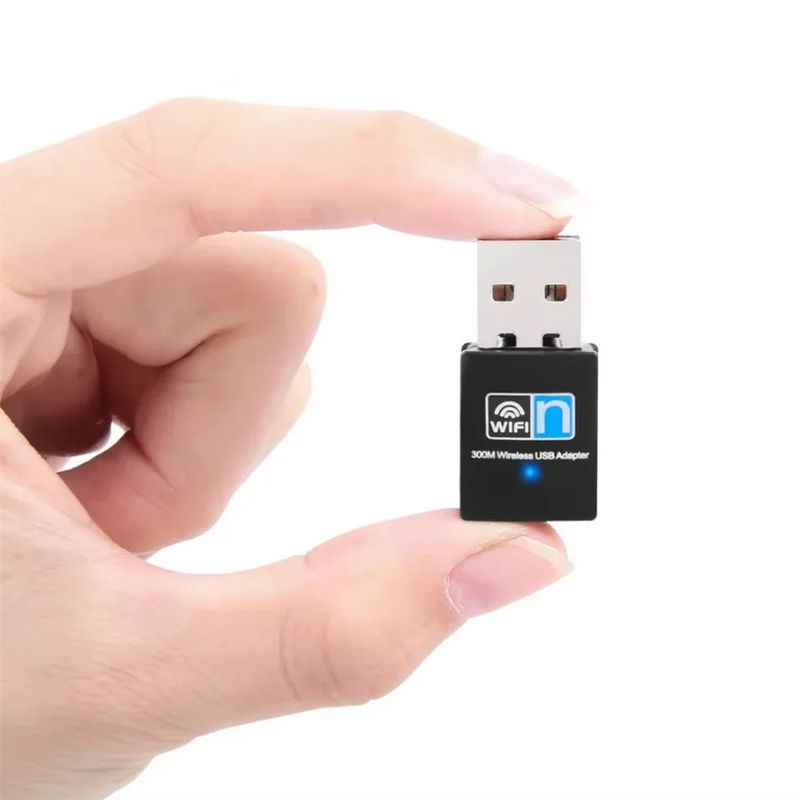 300Mbps Mini USB Wireless Wifi Adapter Wi Fi Network LAN Card 802.11b/g/n RTL8188 Adaptor for PC Desktop - Visuel 5 | SAMAG