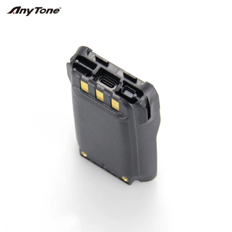 Anytone AT-D878UV Battery Original QB-44HL 3100mAh Type-C for AT-D878UV II Plus AT-D868UV AT-D858 DMR Walkie Talkie