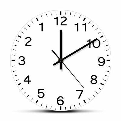 Anticlockwise Reverse Anti Wall Clock Countdown Simple | SAMAG