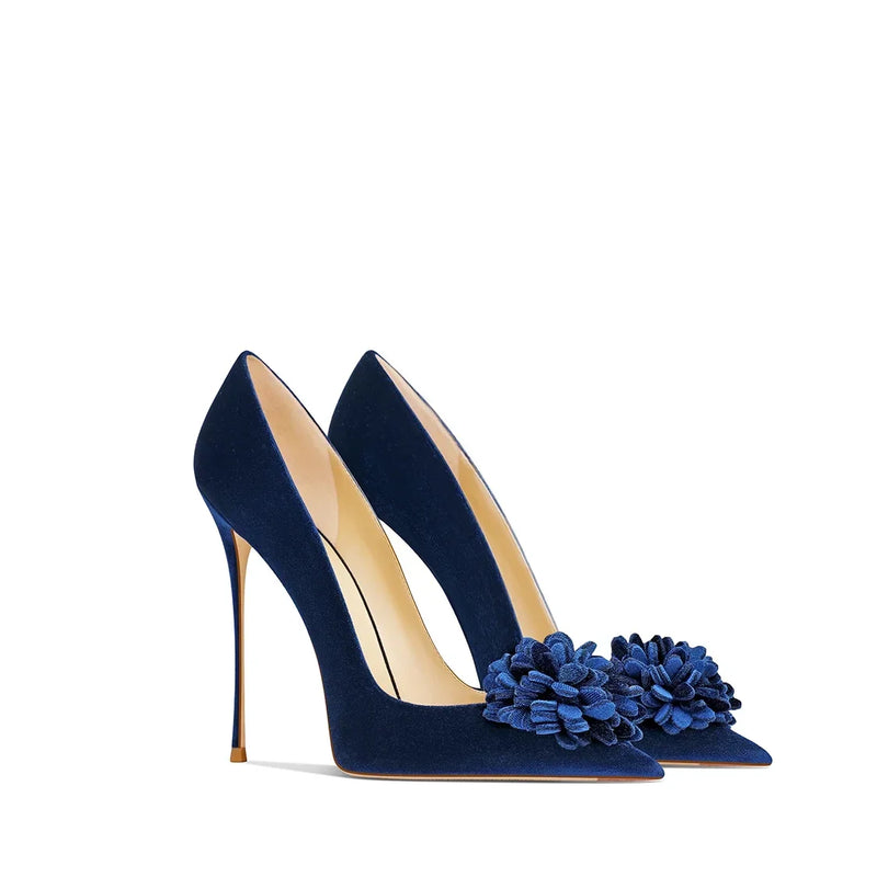 2026 Spring and Autumn New Women's Formal Shoes with Pointed Toe and Thin Heels for Banquet Dress