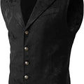 2026 Men's Fashion Jacket  Suit Vest Steampunk Gothic Waistcoat Men's Casual Vest Stage Performance Costume Evening Party Vests