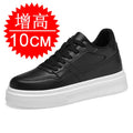 Invisible Height-increasing Men's Shoes with  8CM 6CM Increase Thick-soled Trendy Platform Trendy Casual 10cm Elevator Shoes