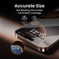 5Pcs High Clear Screen Protector for iPhone 17 16 15 14 Pro Max 16e 15 14 Plus 13 12 11 Pro XR XS Max 9H Hardness Tempered Glass