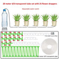 Garden Regulating Drip Irrigation Kit Automatic Watering Device 4/7mm Hose Potted Plants Watering Saving Micro Dripper