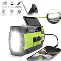 Portable Solar Hand Crank AM/FM Radio for Survival,Rechargeable Battery Powered Radio,USB Charger,Flashlight,Reading Lamp