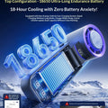Muxce Portable Cooling Mini Air Conditioner Fan 2026 New Foldable Rechargeable Long Battery Life Low Noise Handheld Strong Power
