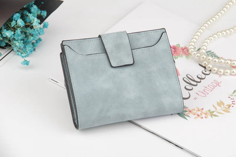 Luxur Leather Women's Wallet Large-capacity Multi-card Slots Slim Coin Pocket Purse Cards Holders Wallet for Woman