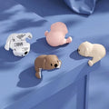 4Pcs Baby Silicone Corner Protectors Table Corners Bear Collision Protectors Children's Collision Protectors Safety Protection