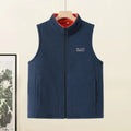 Men's High-quality Velvet Vest Autumn Winter Lightweight Outdoor Casual Vest Camping Fishing Zipper Vest Work Clothes