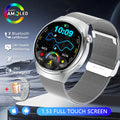 2026 New Watch 5 Pro Upgrade GPS NFC Men's Smartwatch 360*360 AMOLED HD Bluetooth Call Waterproof Smart Watch For Android iOS