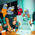 Pigeon Mask Costume Novelty Halloween Costume Party Bird Head Cute Funny Mask