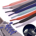 1Pair 3M Flat Reflective Shoelaces for Sneakers Glow at Night Be Applicable Sport Running AF1/AJ Luminous Shoe Lace Shoestring
