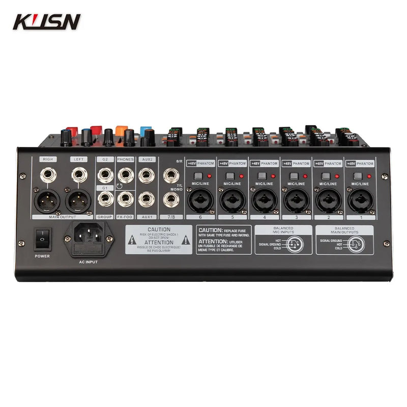 12 Channel 99 DSP Digital Mixer Professional Powered Audio Mixing Console Power Soundcraft Sound Mixer with Bluetooth USB