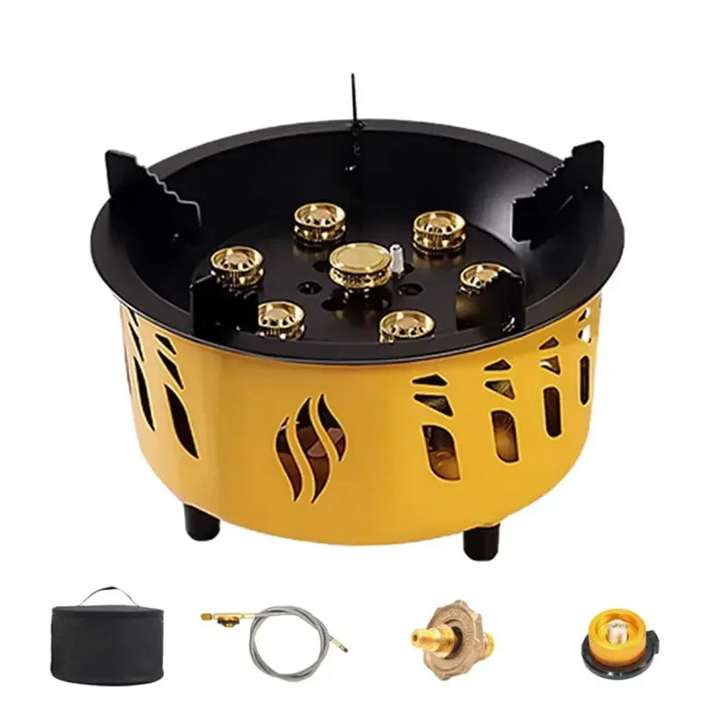 20000W 7 - Core High - Power Camping Stove Portable Windproof - View 7 | SAMAG
