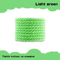 1Pair Round Shoelaces 6mm Thicker Cotton Shoelace AF1/AJ1 Twisted Rope Laces Sneakers Boots Shoe Laces for Shoes 120/140/160CM