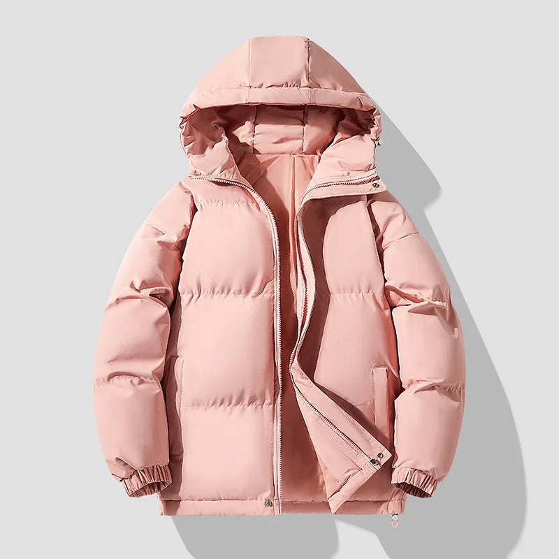 New Fashion Men Hooded Short Down Jackets Casual Winter Coats Quality Male Thicker Warm Solid Parkas Couple Slim Coats Size 4XL