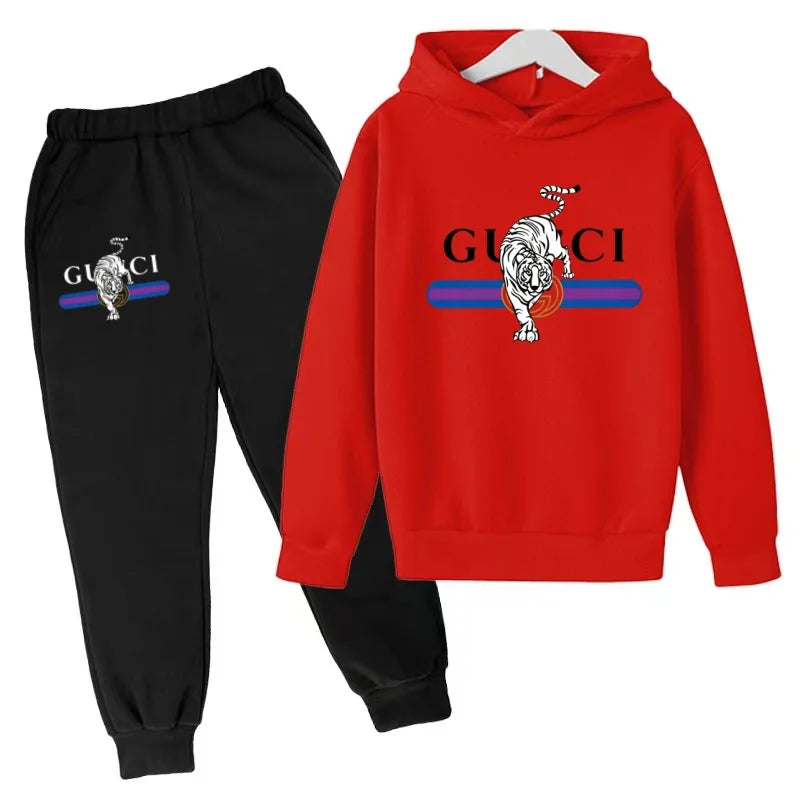 Children New Tiger Print Hoodie Clothes Autumn Winter | SAMAG